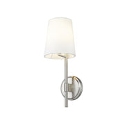1 Light Wall Sconce-White