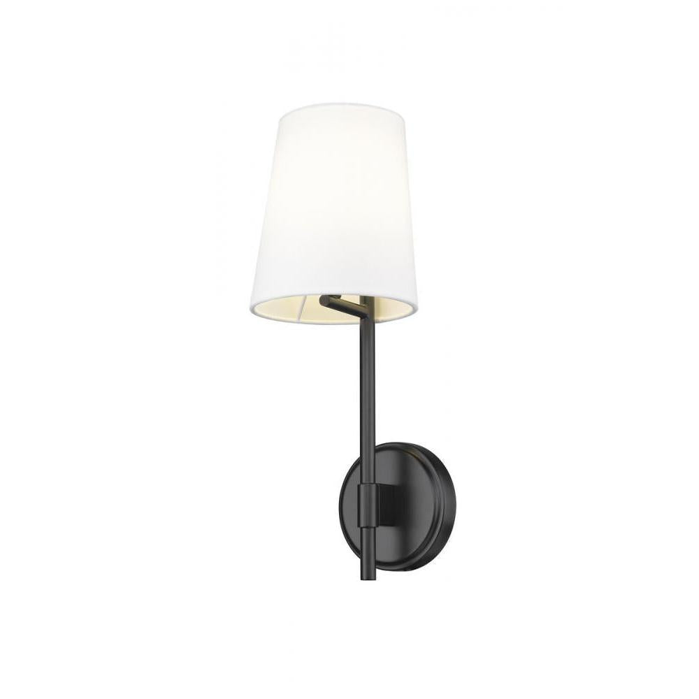 1 Light Wall Sconce-White