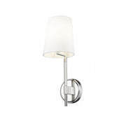 1 Light Wall Sconce-White
