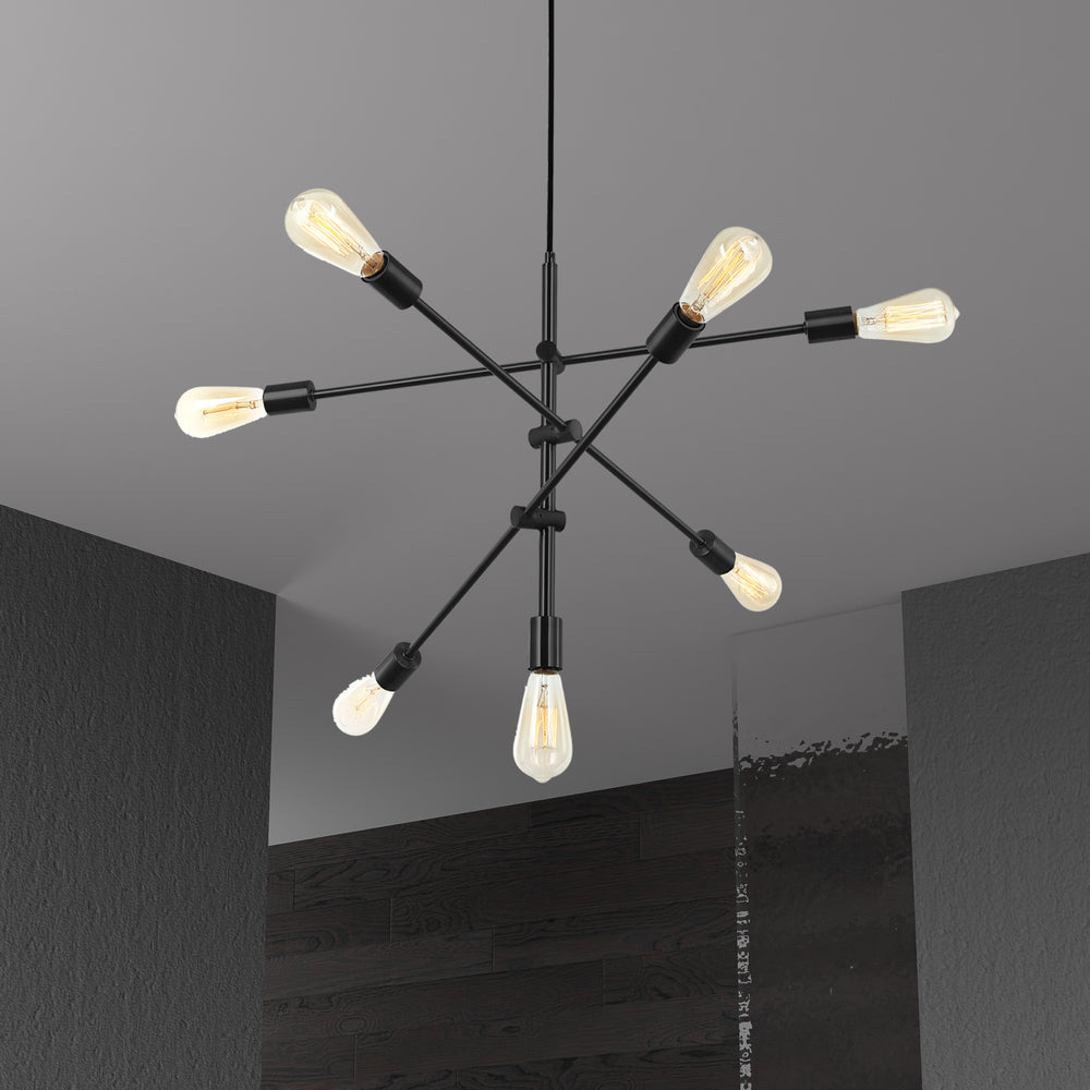 Dainolite 817P-BK Pendant Transitional - Black