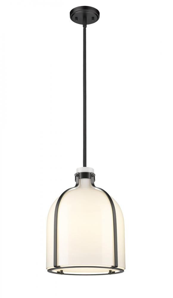 Z-Lite Lighting 818-12MB Pendant Farm House - Black