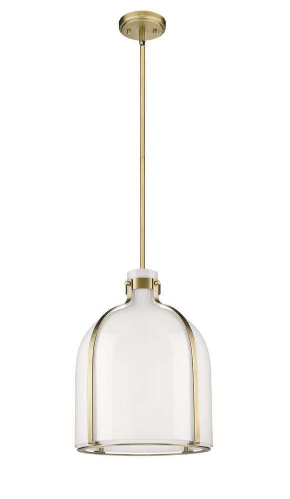 Z-Lite Lighting 818-12RB Pendant Farm House - Brass