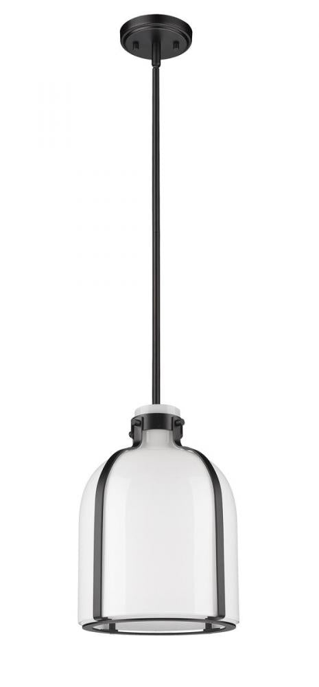 Z-Lite Lighting 818-9MB Pendant Farm House - Black