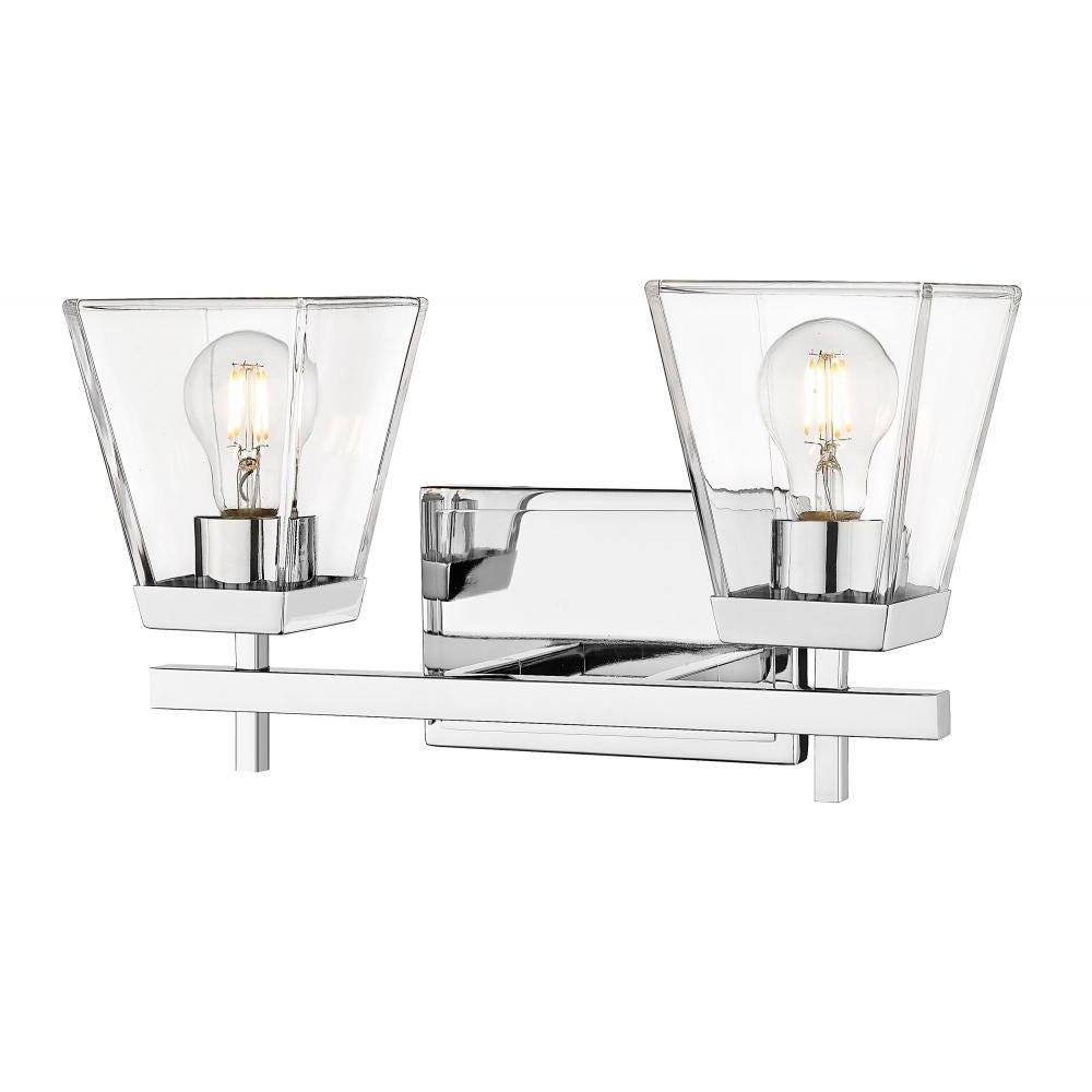 2 Light Vanity-Clear
