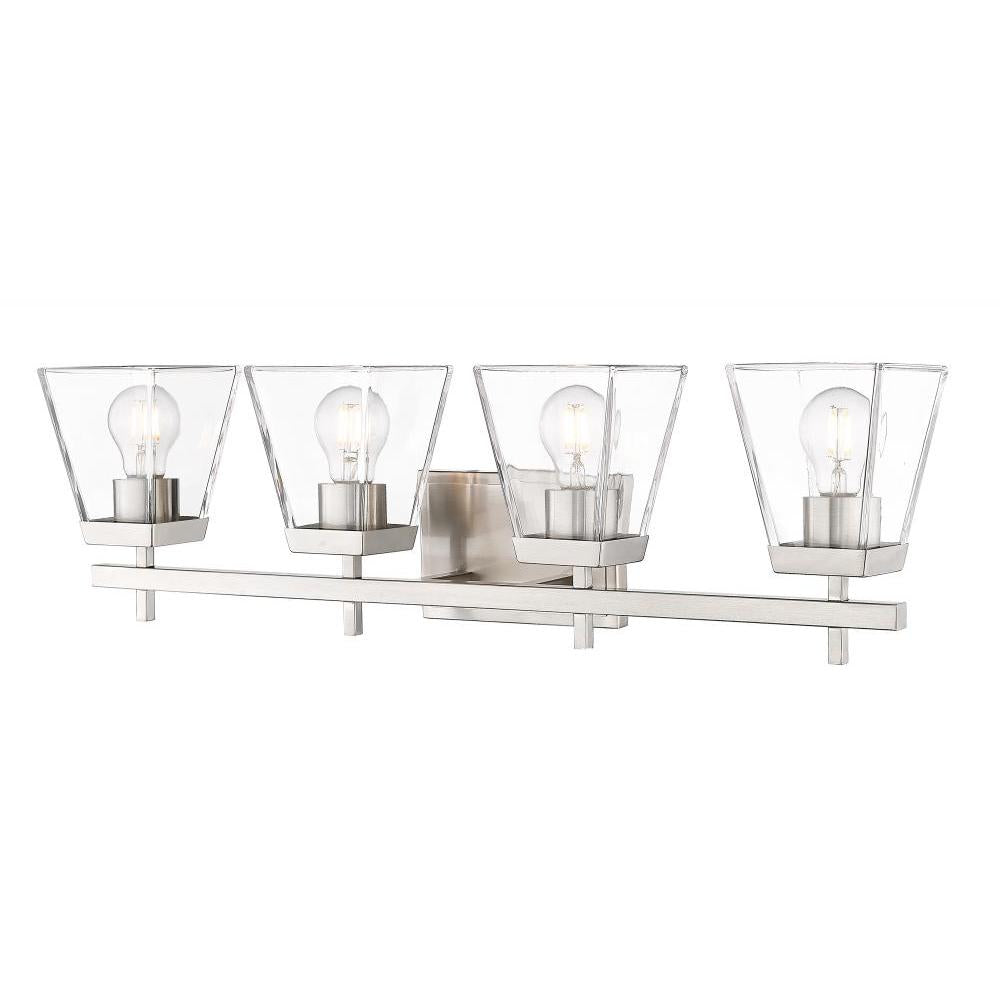 4 Light Vanity-Clear