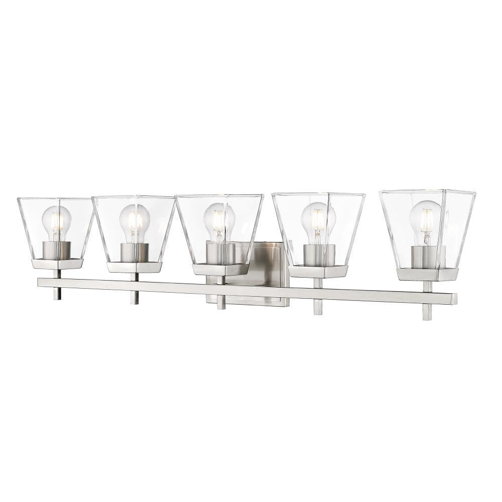 5 Light Vanity-Clear