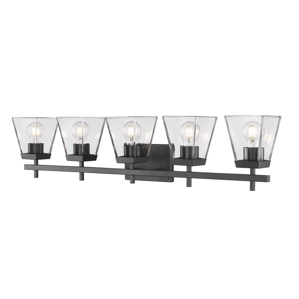 5 Light Vanity-Clear
