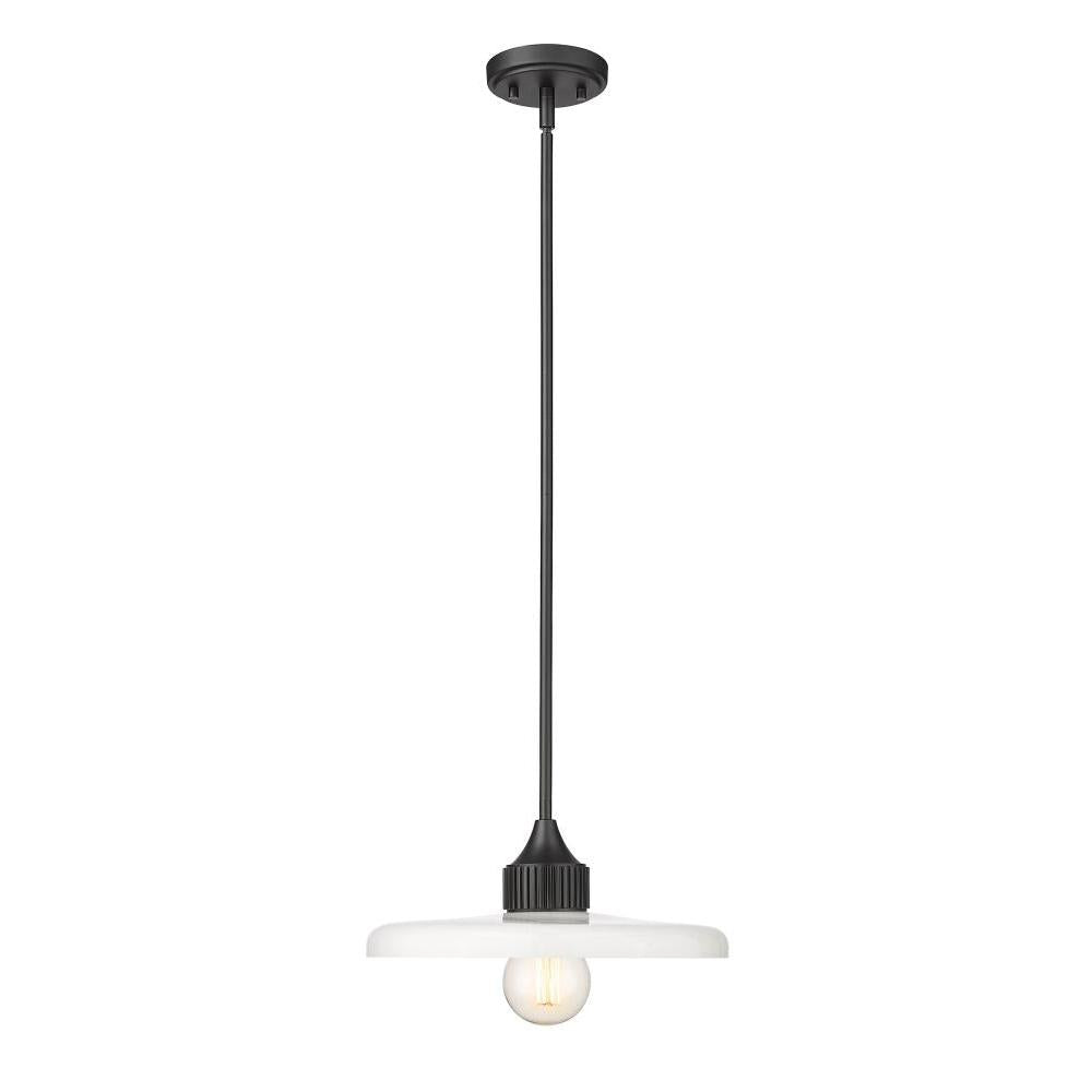 1 Light Pendant-Gloss Opal