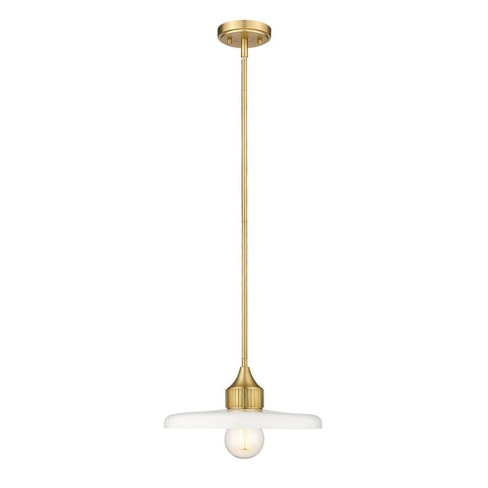1 Light Pendant-Gloss Opal
