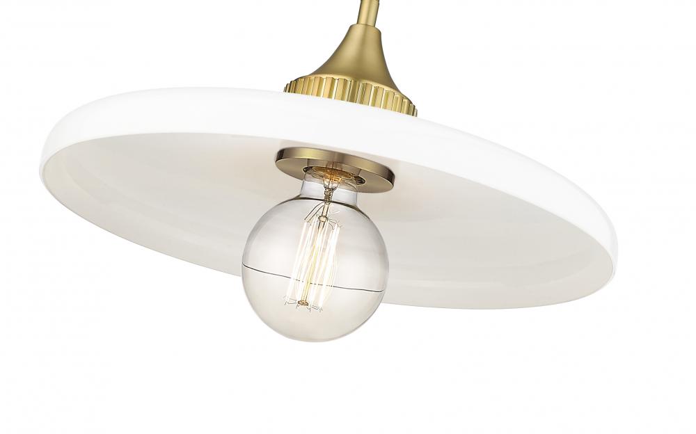 Z-Lite Lighting 820P14-OBR Pendant Contemporary - Brass