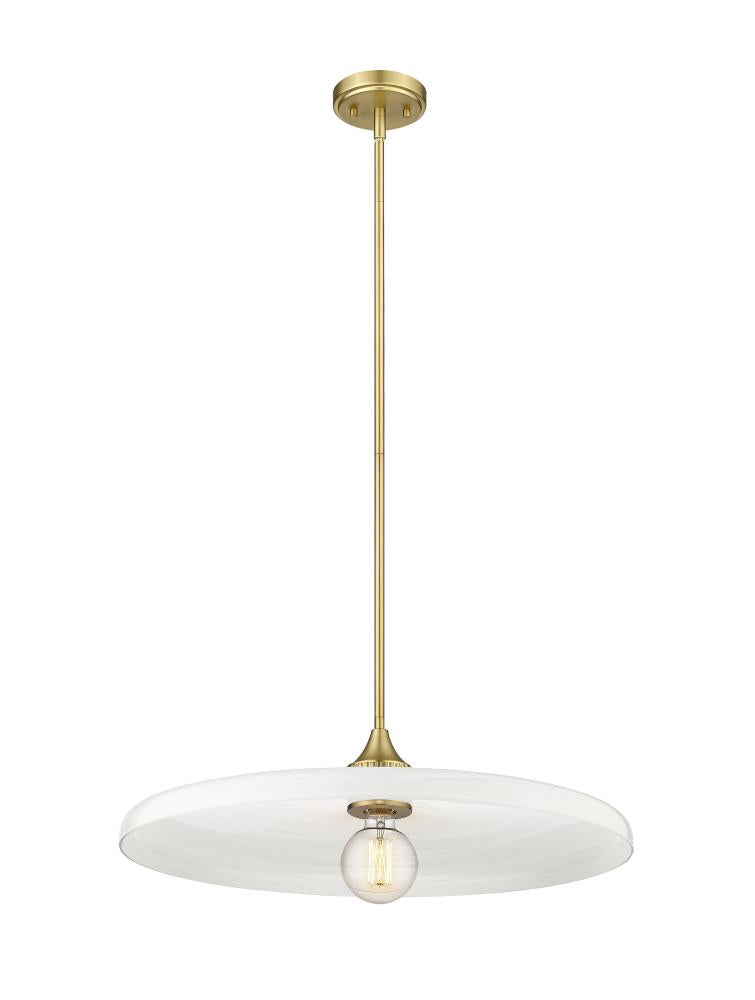 Z-Lite Lighting 820P24-OBR Pendant Contemporary - Brass