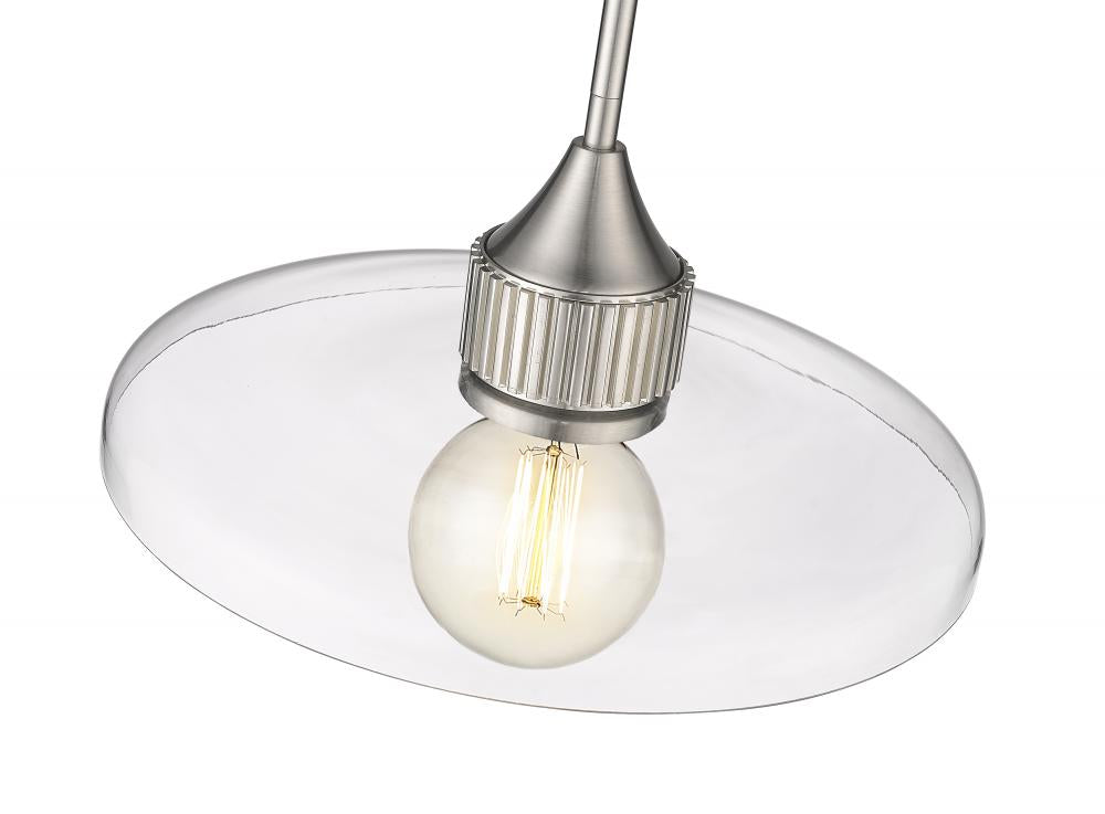 Z-Lite Lighting 821P14-BN Pendant Contemporary - Nickel