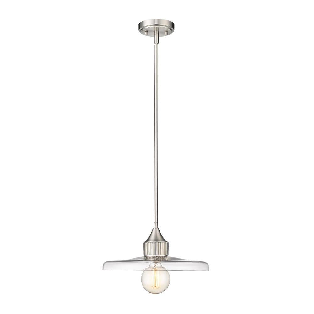 1 Light Pendant-Clear