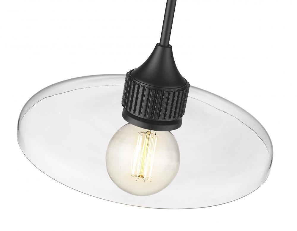 Z-Lite Lighting 821P14-MB Pendant Contemporary - Black