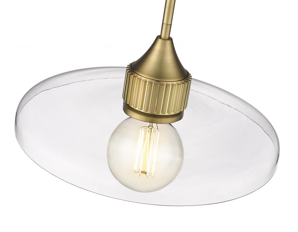 Z-Lite Lighting 821P14-OBR Pendant Contemporary - Brass