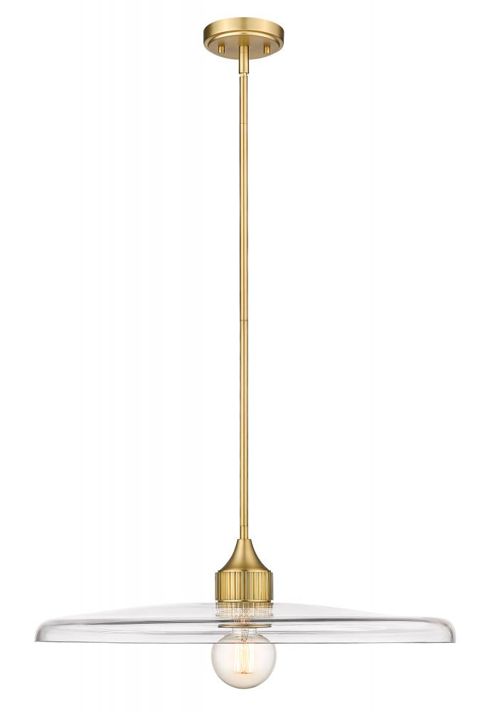 Z-Lite Lighting 821P24-OBR Pendant Contemporary - Brass