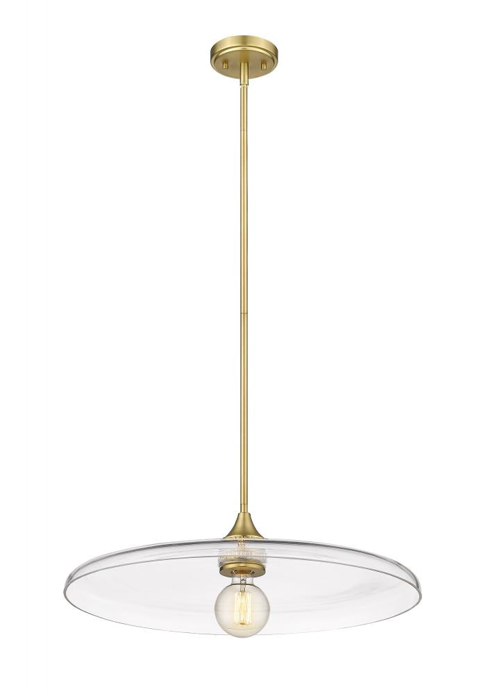 Z-Lite Lighting 821P24-OBR Pendant Contemporary - Brass