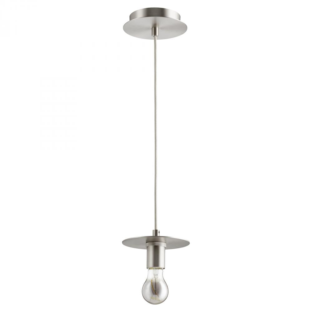 Quorum Lighting 822-65 Mini Pendant Contemporary - Satin Nickel