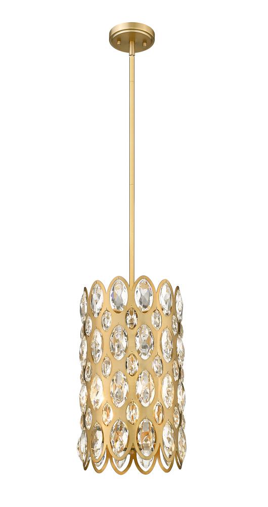 Z-Lite Lighting 822P9-HB Pendant - Brass