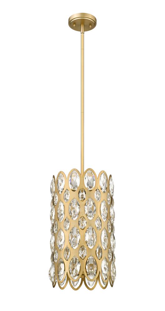 Z-Lite Lighting 822P9-HB Pendant - Brass