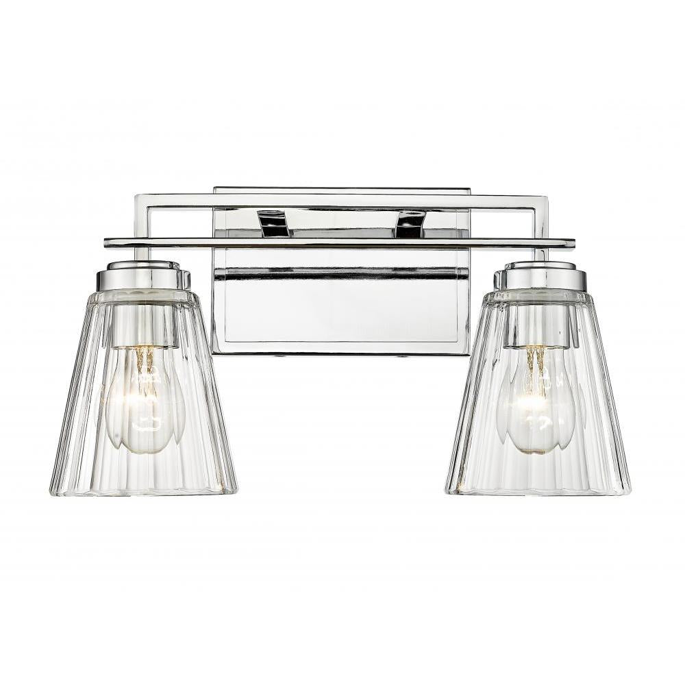 2 Light Vanity-Clear