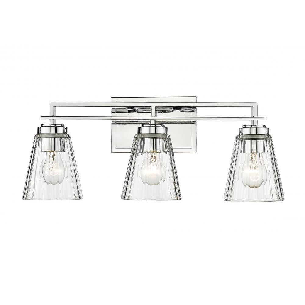 3 Light Vanity-Clear