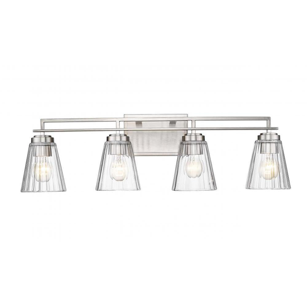 4 Light Vanity-Clear
