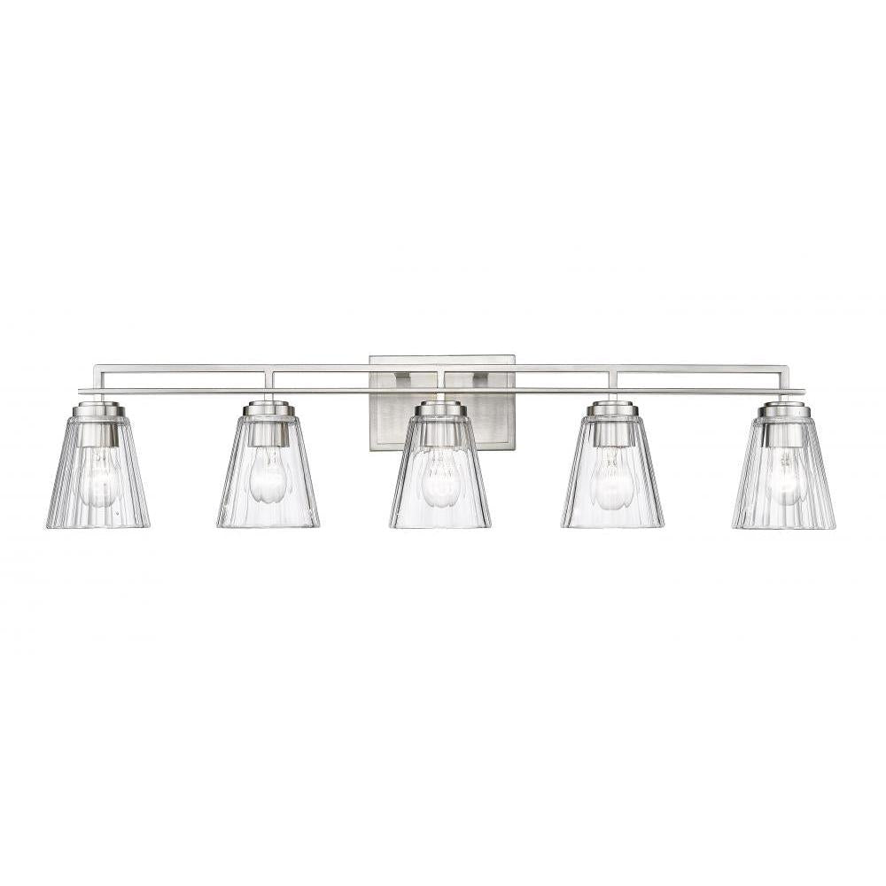 5 Light Vanity-Clear