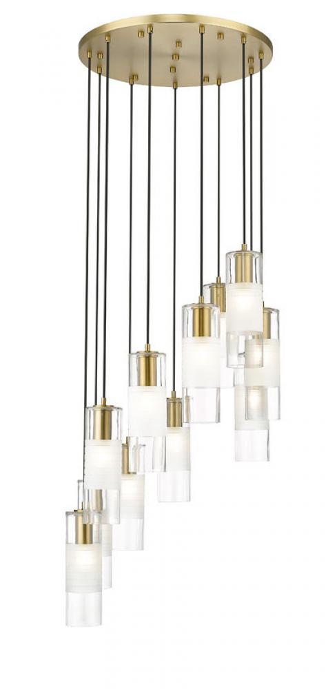 Z-Lite Lighting 824P-11R-MGLD Chandelier Contemporary - Gold