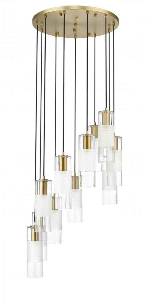 Z-Lite Lighting 824P-11R-MGLD Chandelier Contemporary - Gold