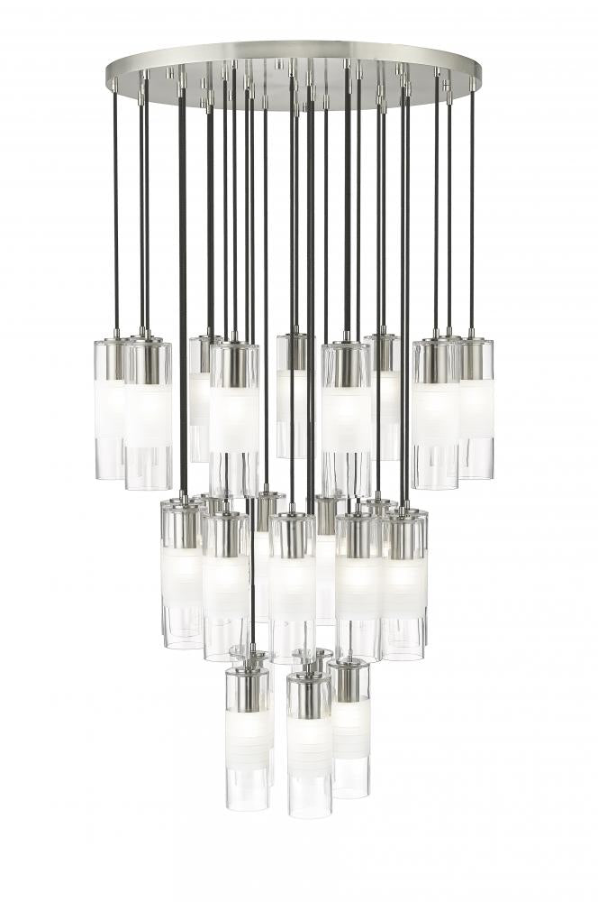 Z-Lite Lighting 824P-27R-BN Chandelier Contemporary - Nickel