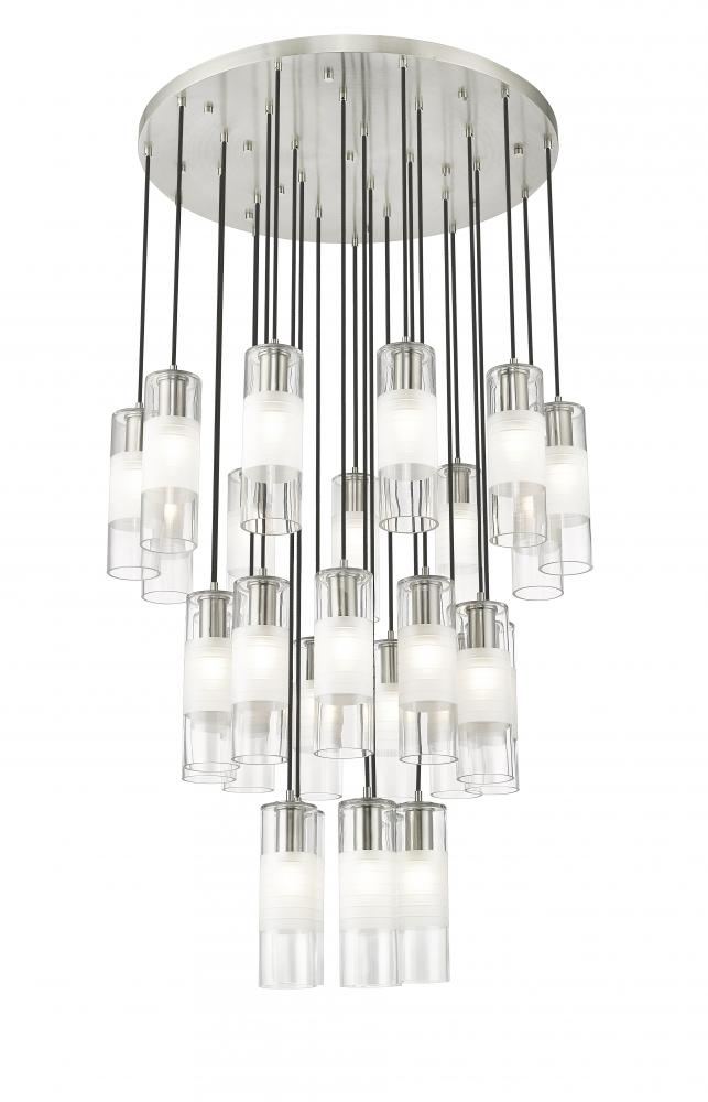 Z-Lite Lighting 824P-27R-BN Chandelier Contemporary - Nickel