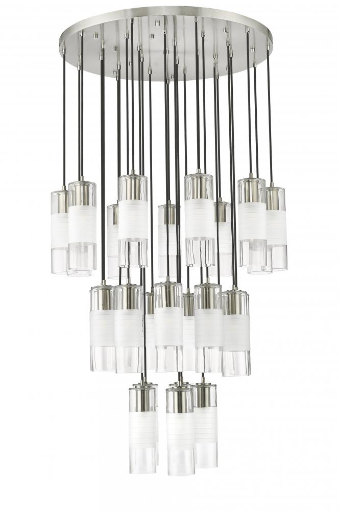 Z-Lite Lighting 824P-27R-BN Chandelier Contemporary - Nickel