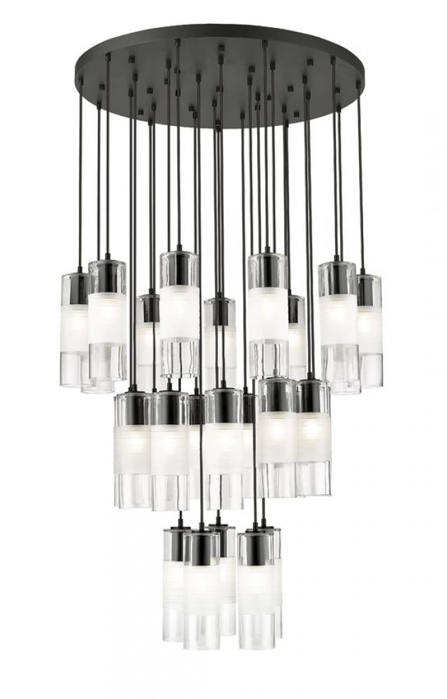 Z-Lite Lighting 824P-27R-MB Chandelier Contemporary - Black