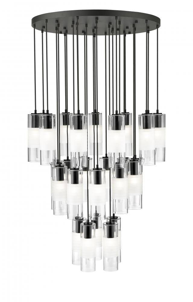 Z-Lite Lighting 824P-27R-MB Chandelier Contemporary - Black