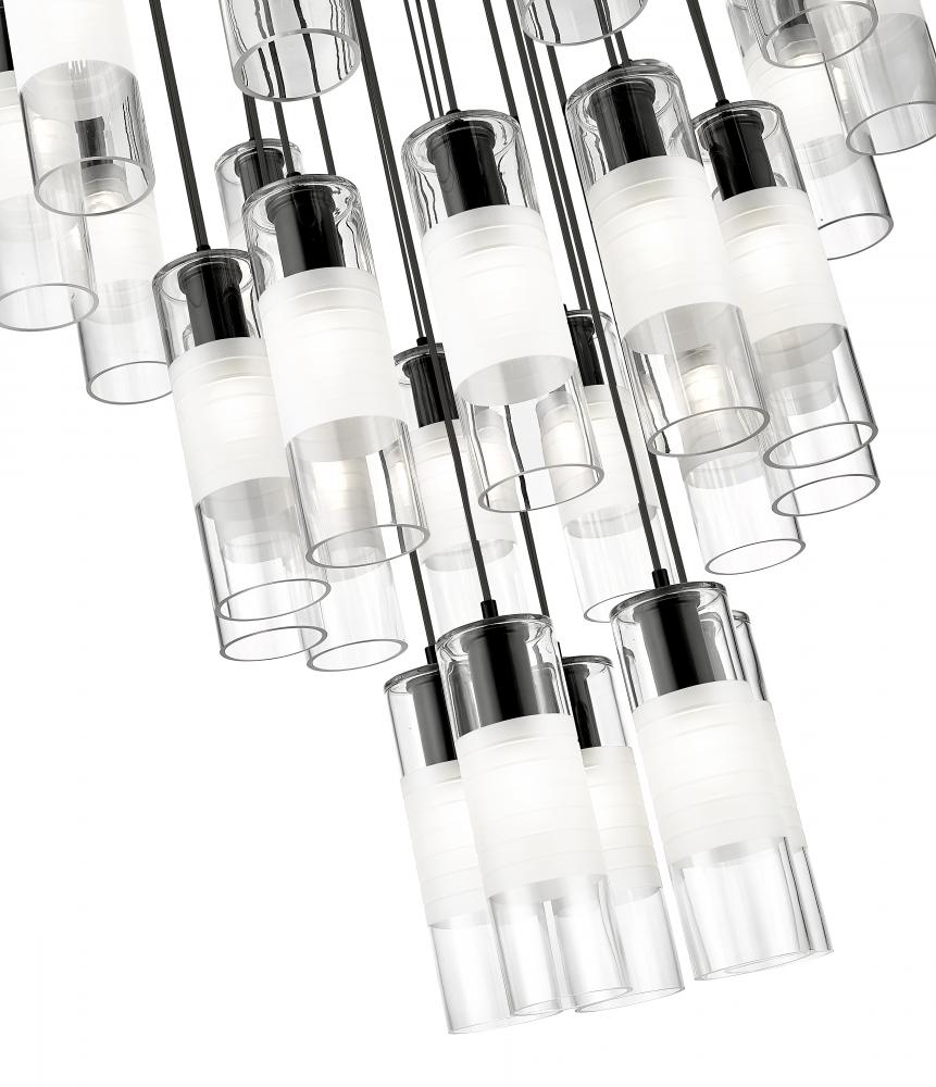 Z-Lite Lighting 824P-27R-MB Chandelier Contemporary - Black