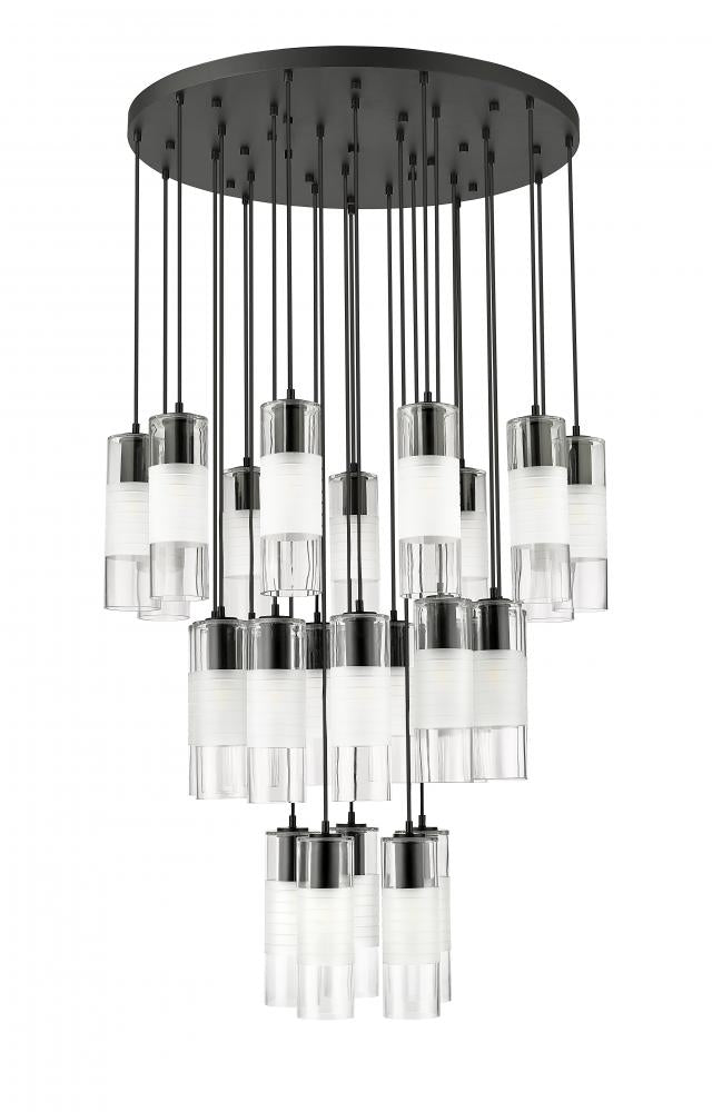 Z-Lite Lighting 824P-27R-MB Chandelier Contemporary - Black