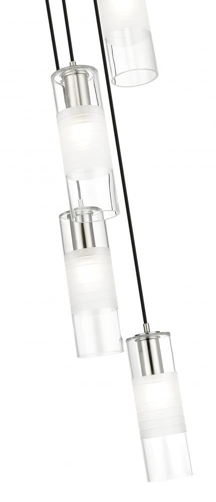 Z-Lite Lighting 824P-5R-BN Chandelier Contemporary - Nickel