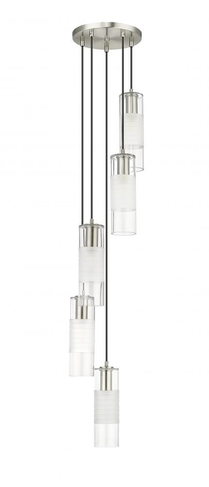 Z-Lite Lighting 824P-5R-BN Chandelier Contemporary - Nickel