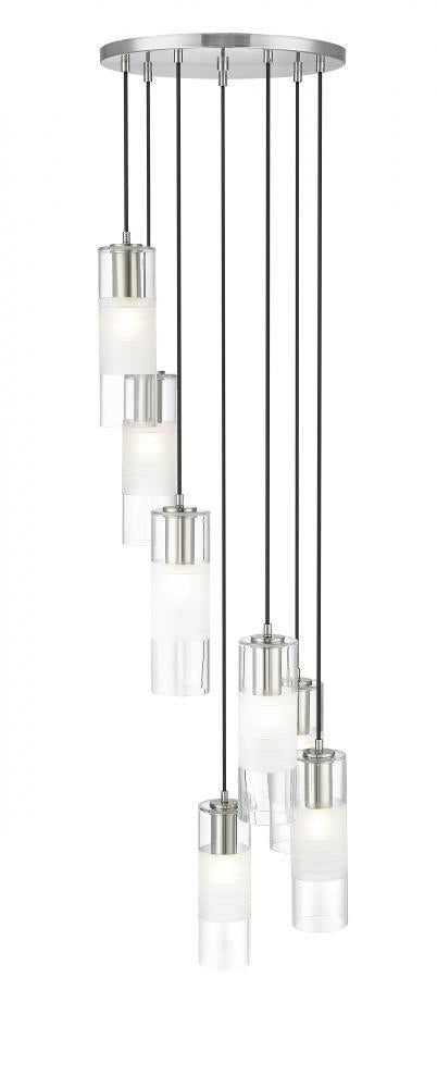 Z-Lite Lighting 824P-7R-BN Chandelier Contemporary - Nickel