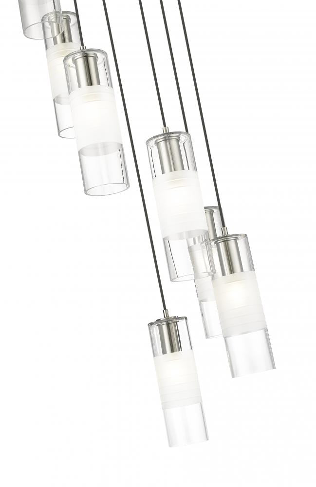 Z-Lite Lighting 824P-7R-BN Chandelier Contemporary - Nickel