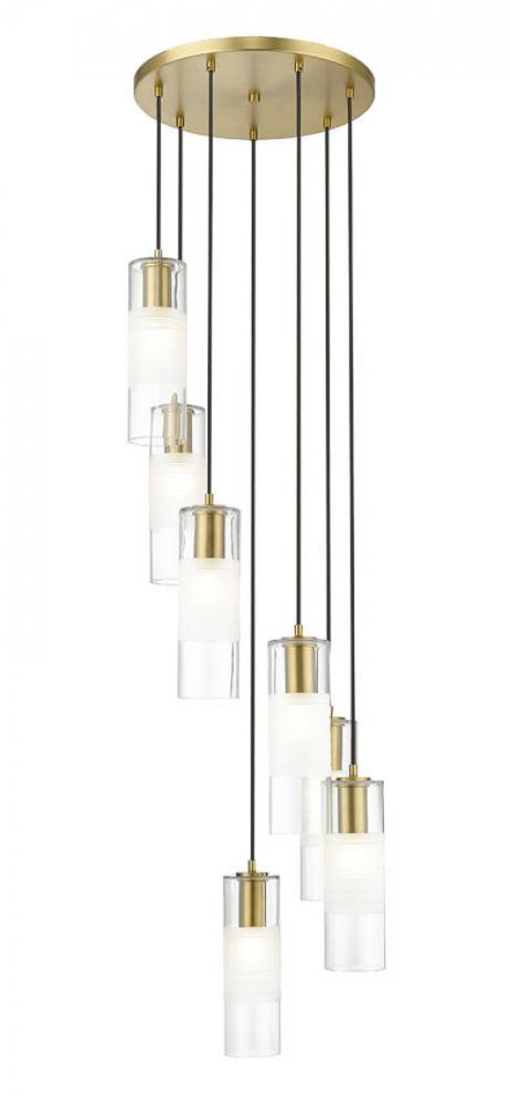 Z-Lite Lighting 824P-7R-MGLD Chandelier Contemporary - Gold