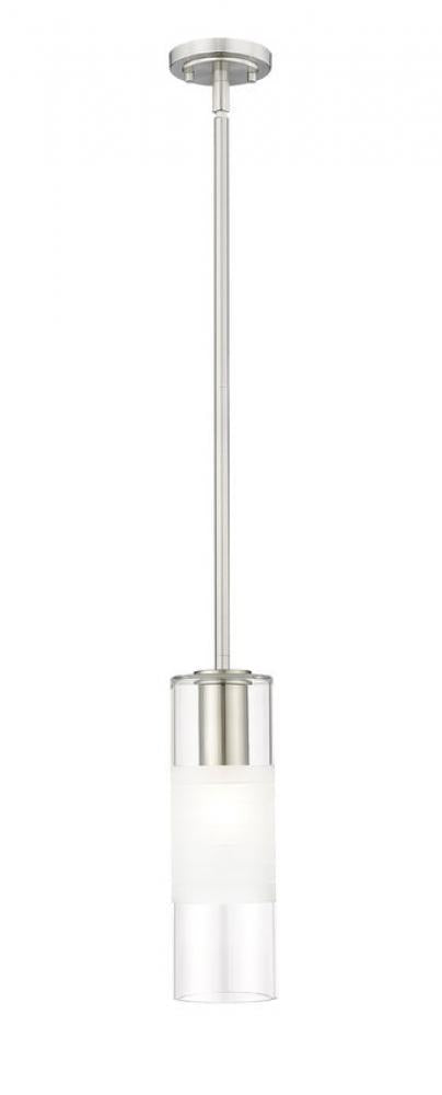 Z-Lite Lighting 824P-ROD-BN Pendant Contemporary - Nickel