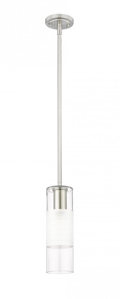 Z-Lite Lighting 824P-ROD-BN Pendant Contemporary - Nickel