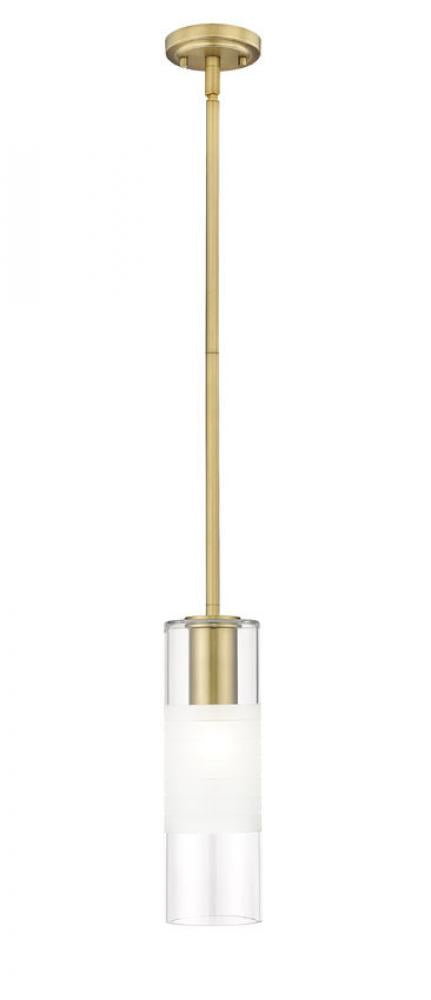 Z-Lite Lighting 824P-ROD-MGLD Pendant Contemporary - Gold