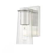 1 Light Wall Sconce-Clear
