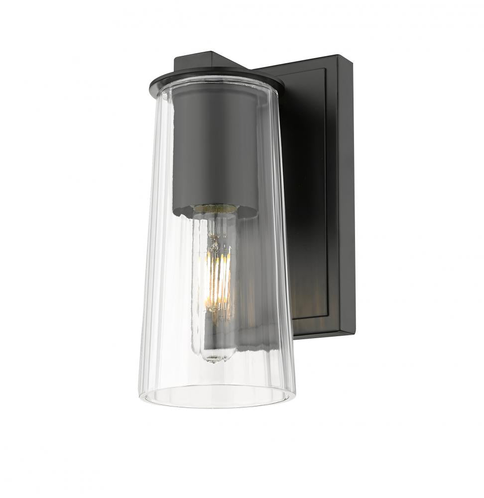 Z-Lite Lighting 826-1S-MB Sconce Restoration - Black