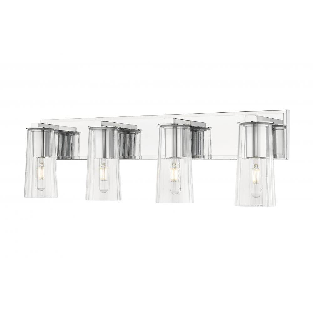 4 Light Vanity-Clear