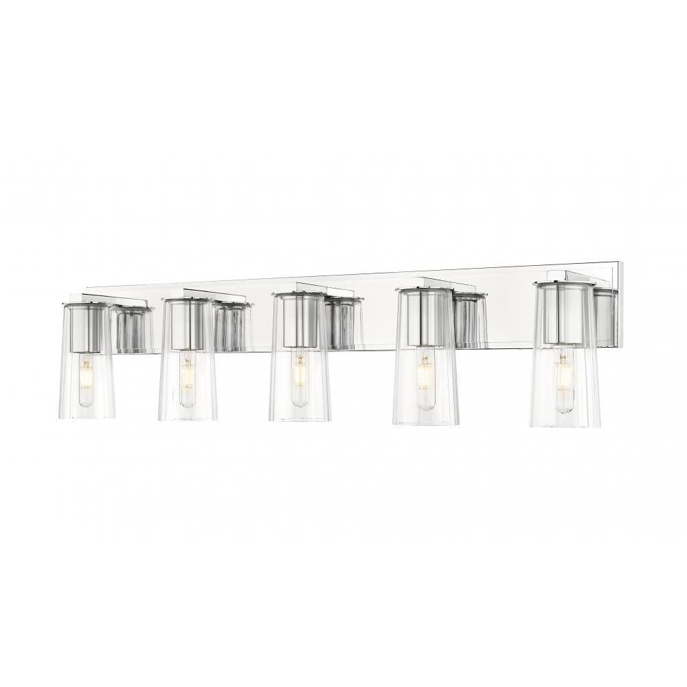 5 Light Vanity-Clear