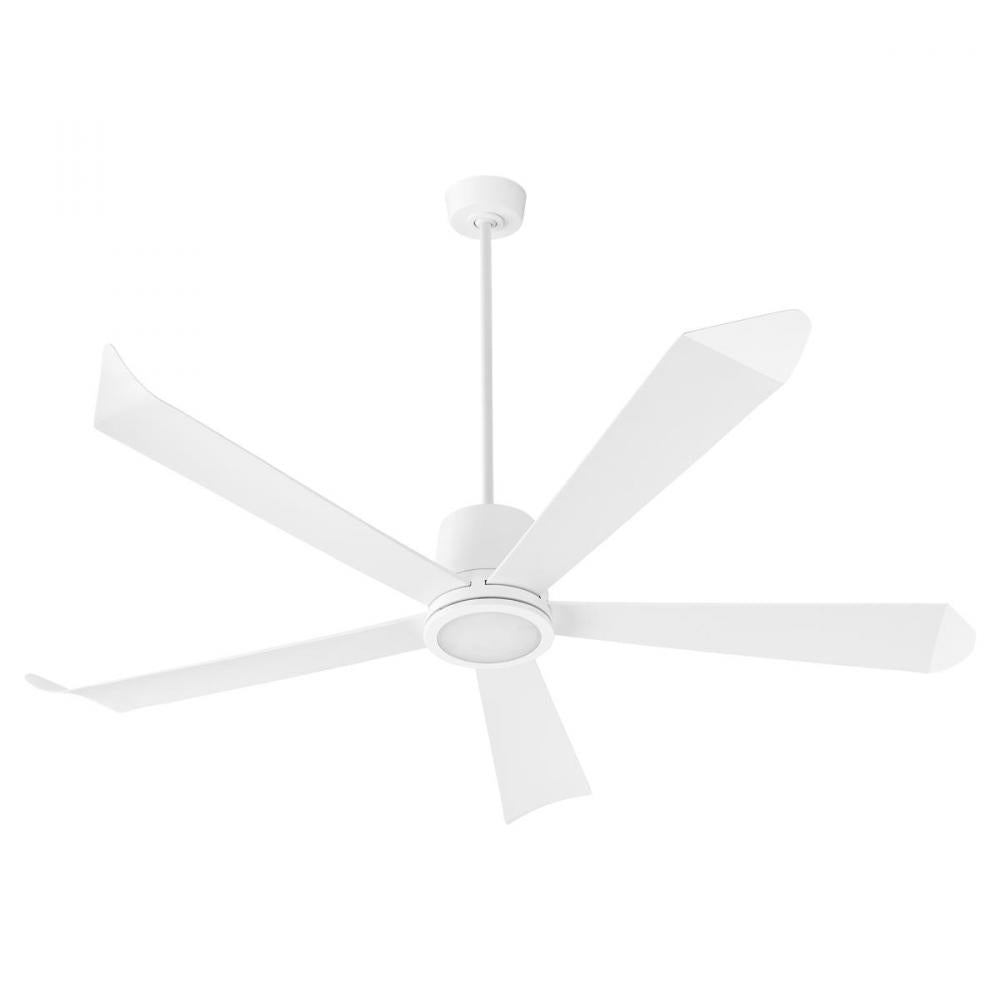 Quorum Lighting ROVA 82725-8 Fan Contemporary - Studio White